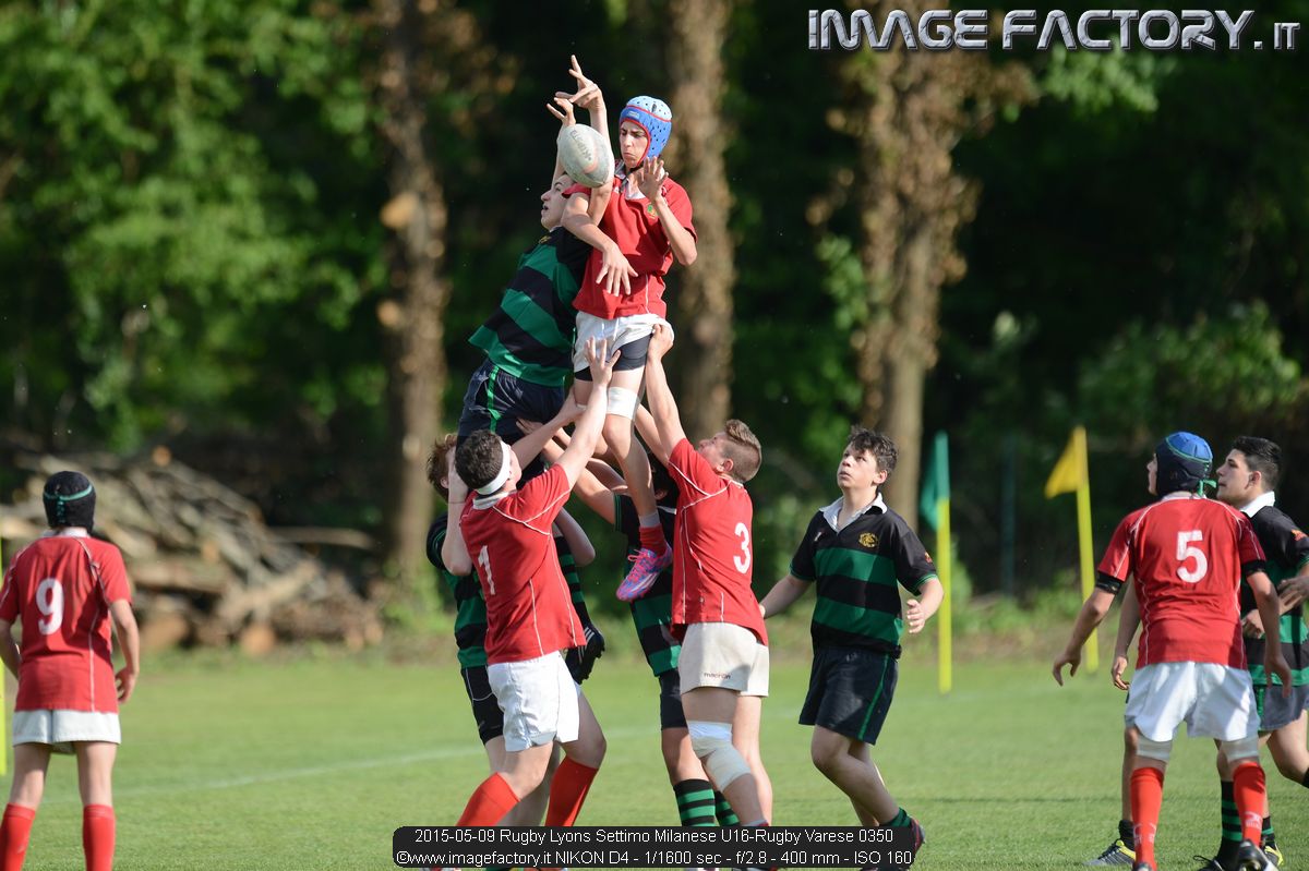 2015-05-09 Rugby Lyons Settimo Milanese U16-Rugby Varese 0350